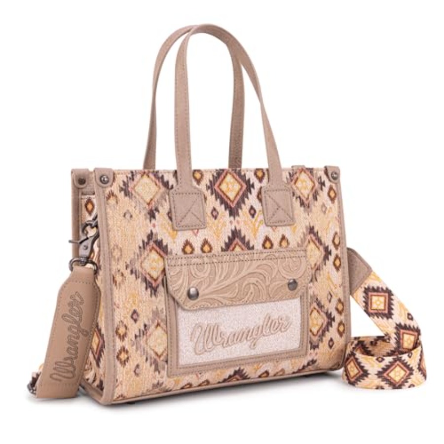 Women'S Wrangler Bags - Montana West Wrangler Aztec Tote Bag