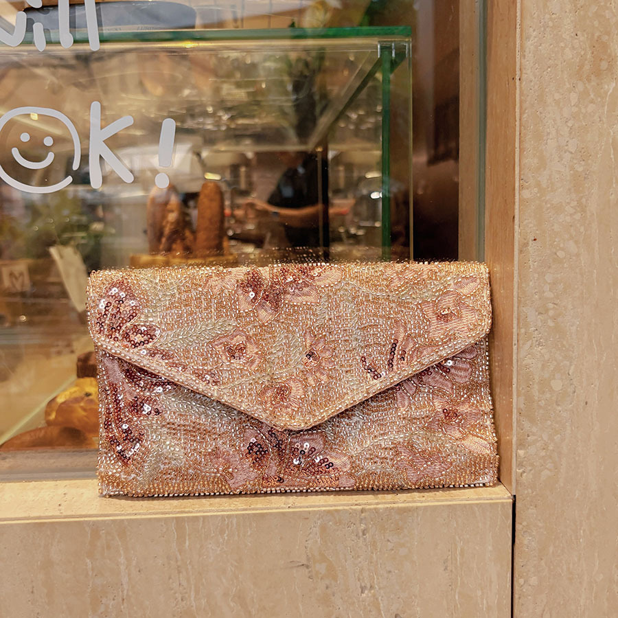 Women Bags Expensive - style gentle wind powder tone sequined