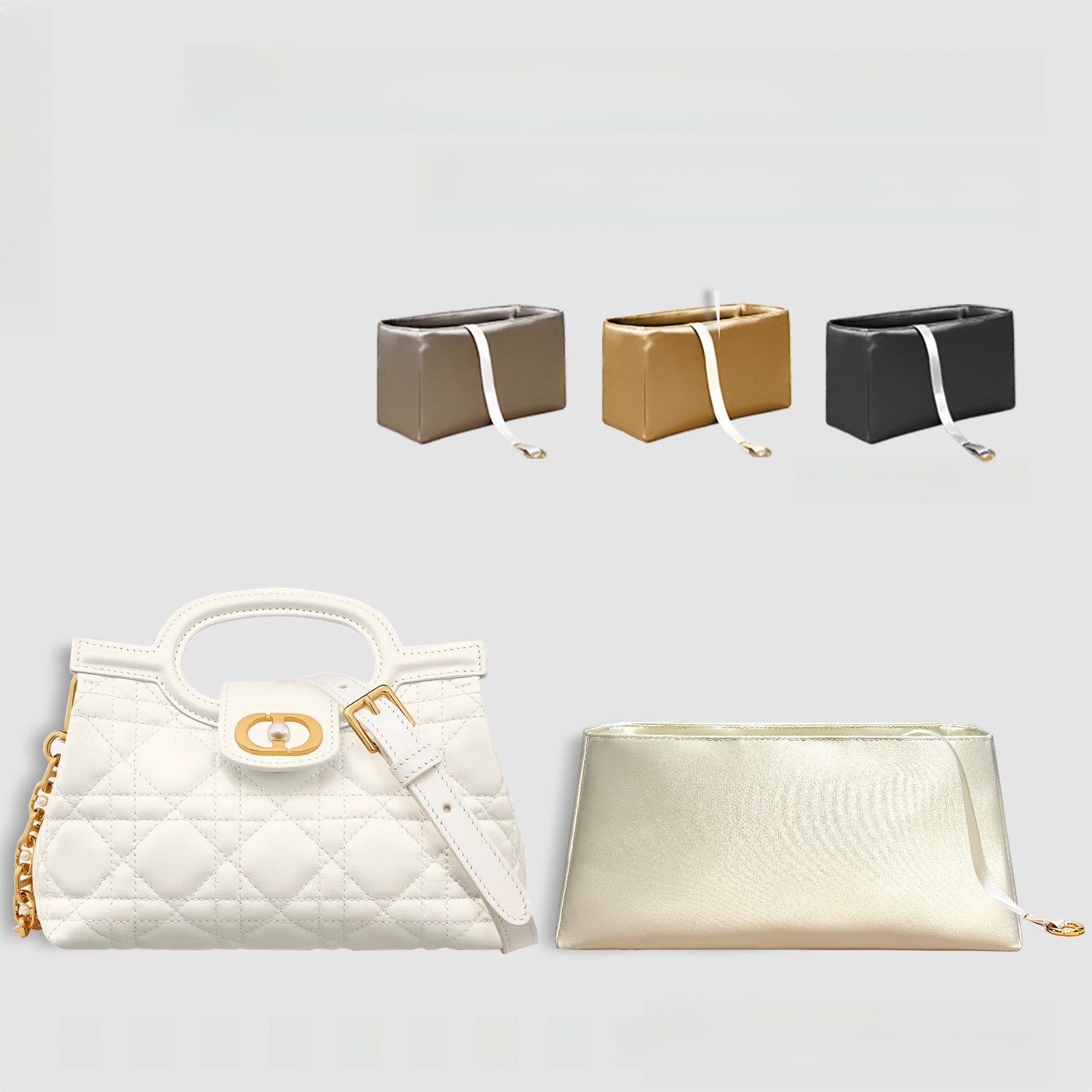 Women Bags Dior - LianMao Diore Jolie Top Handle Chain