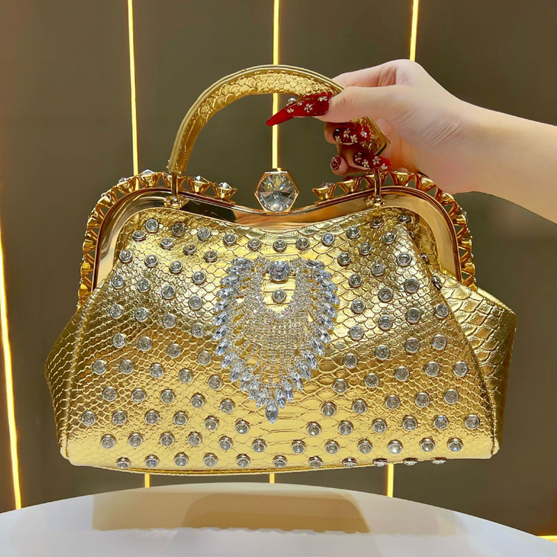 Women Bags Trend 2025 - 2025 High End Big Rhinestones Top-handle