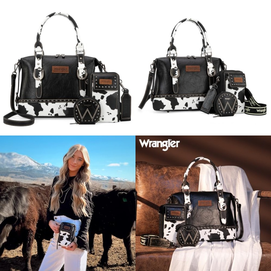 Women'S Wrangler Bags - Wrangler 3Pcs Doctor Bag Sets for