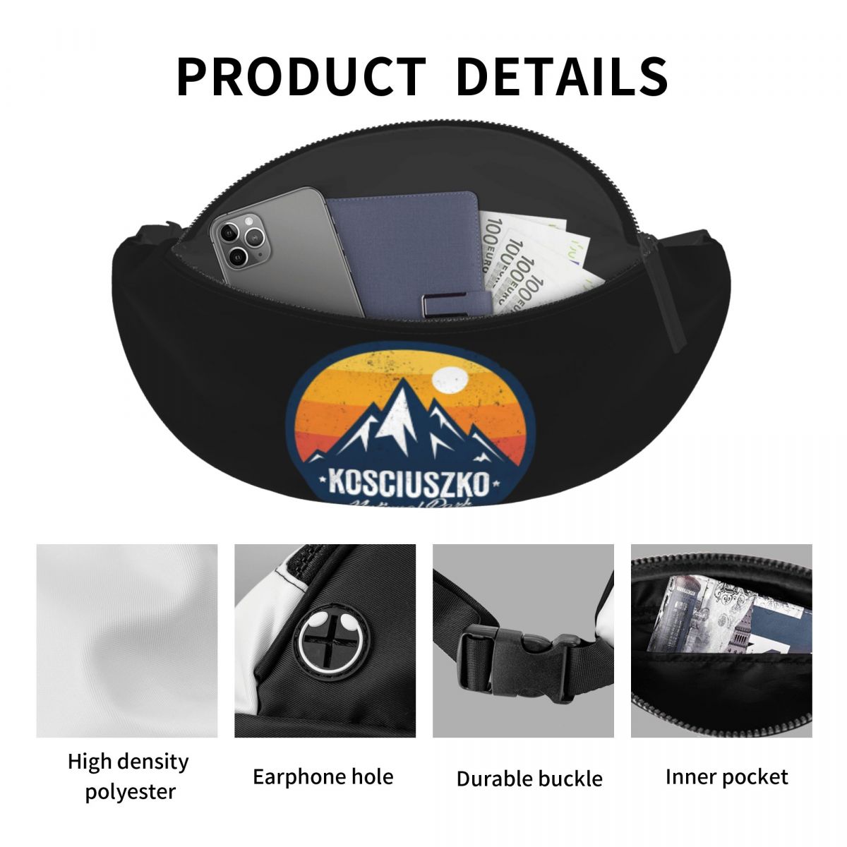 Crossbody Waist Bag Mount Kosc - مراجعة Women Bags Australia وسعره