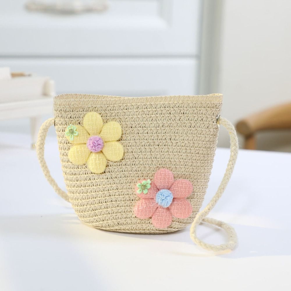 Cute Handmade Woven Girl Flowe - مراجعة Woven Straw Bag وسعره