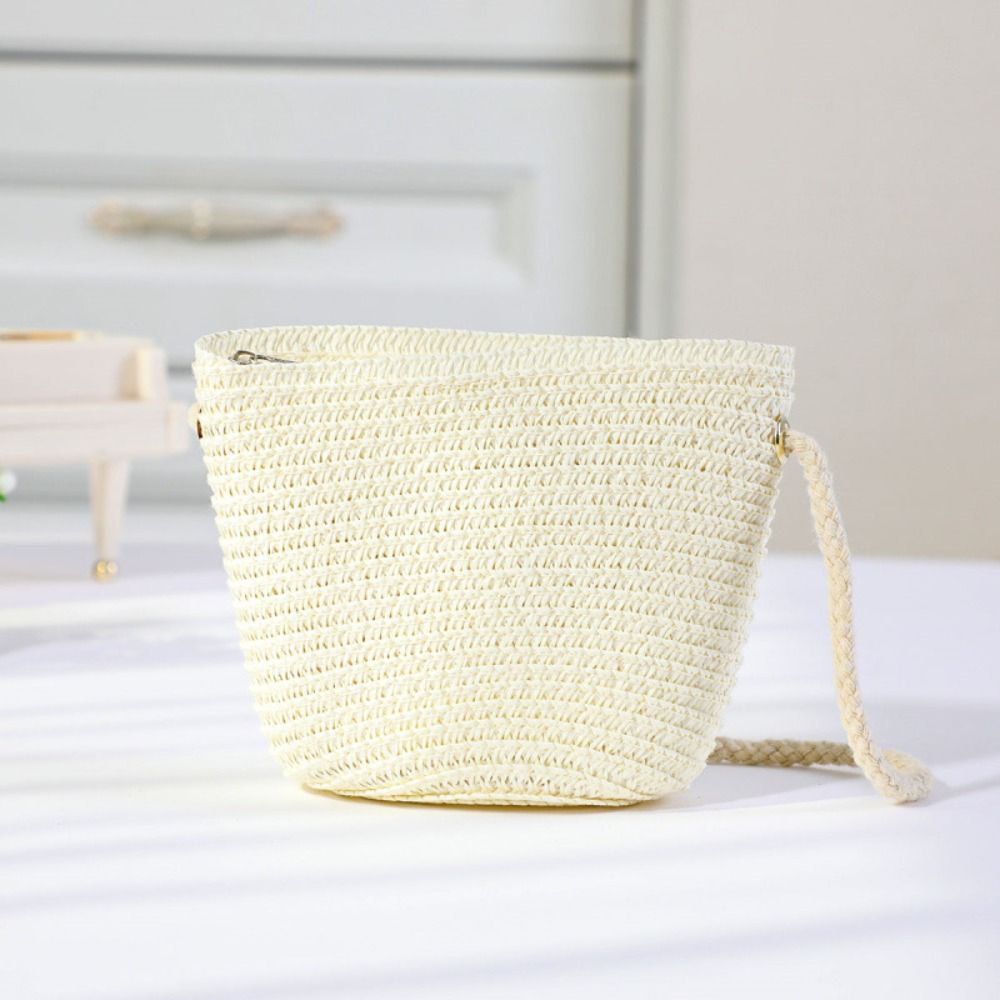 Cute Handmade Woven Girl Flowe - مراجعة Woven Straw Bag وسعره