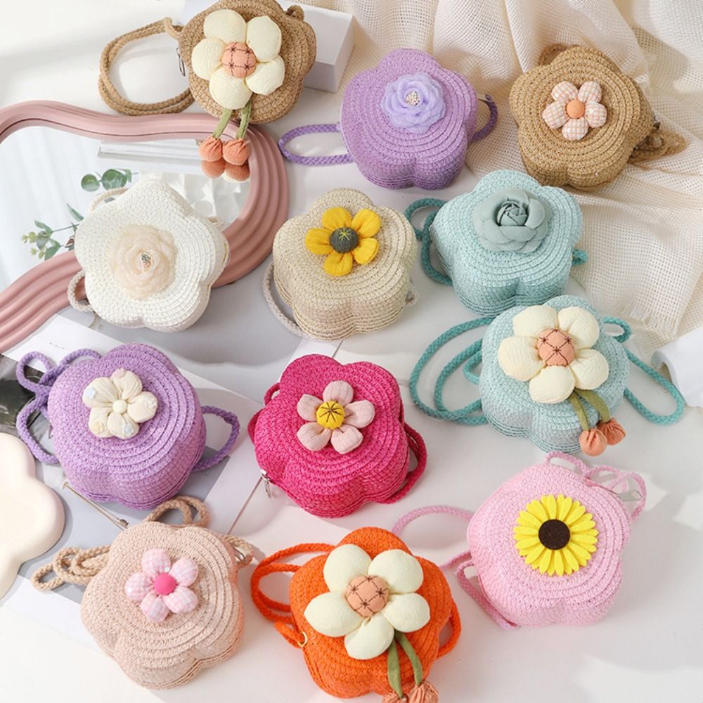 Children's Straw Small Shoulde - مراجعة Woven Straw Bag وسعره