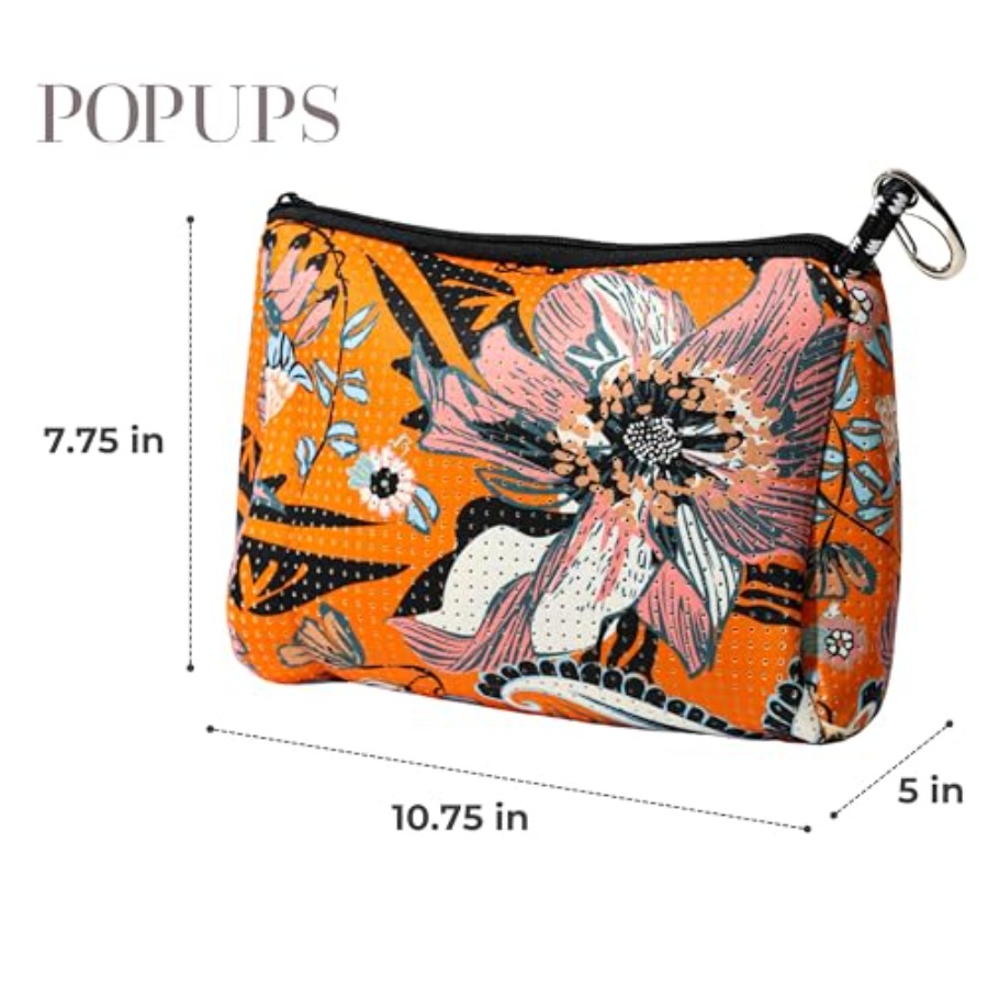 Brand Large Makeup Bag with Zi - مراجعة Women Bags Large وسعره