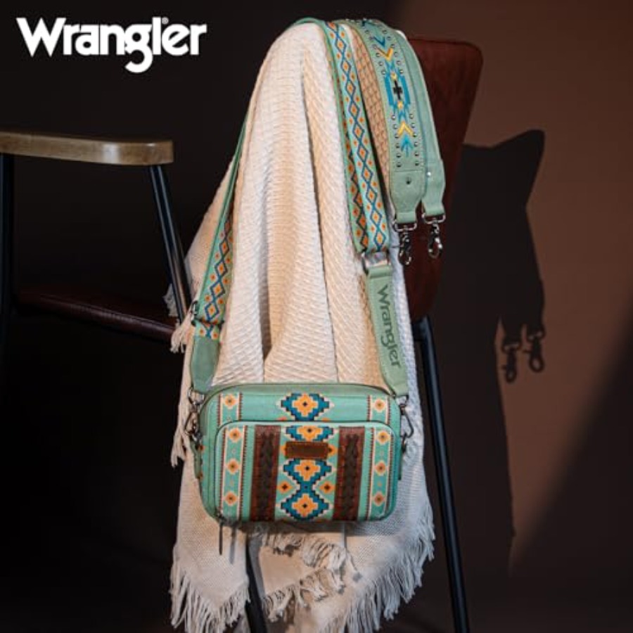 Wrangler Crossbody Bag for Wom - مراجعة Women'S Wrangler Bags وسعره
