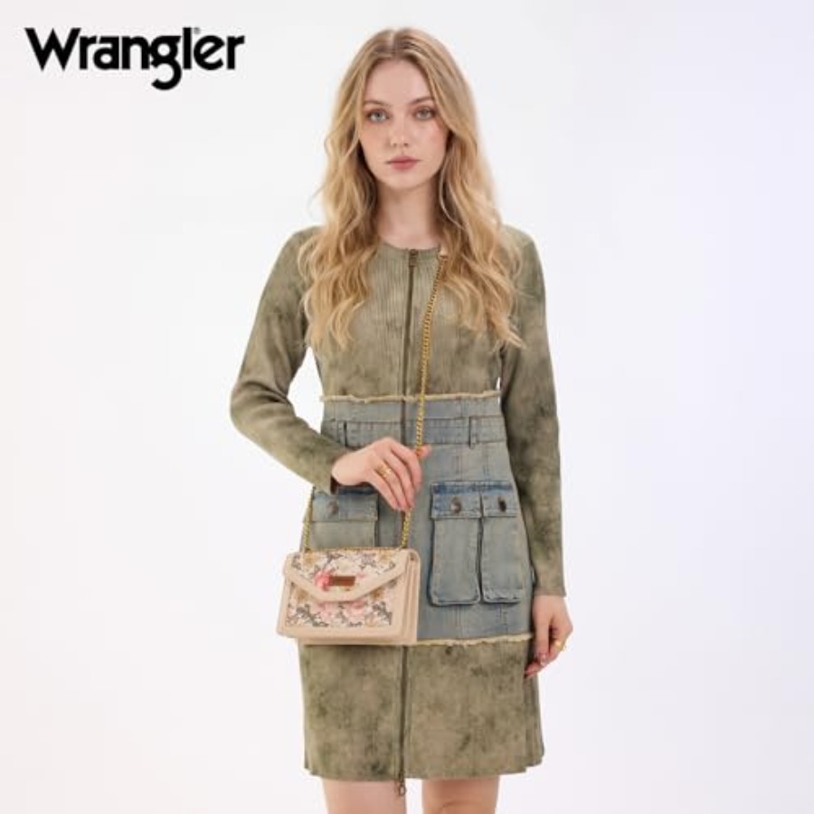 Wrangler Flap Shoulder Bag for - مراجعة Women'S Wrangler Bags وسعره