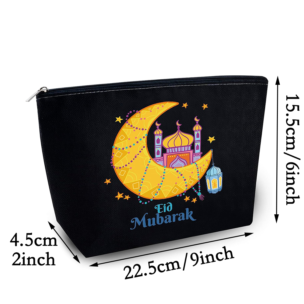 Eid Mubarak Black Canvas Makeu - مراجعة Women Bags For Eid وسعره