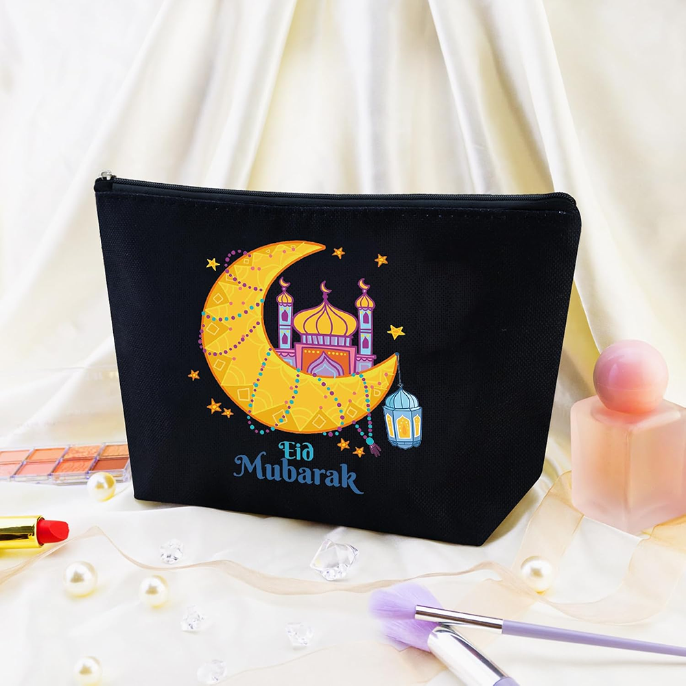 Eid Mubarak Black Canvas Makeu - مراجعة Women Bags For Eid وسعره
