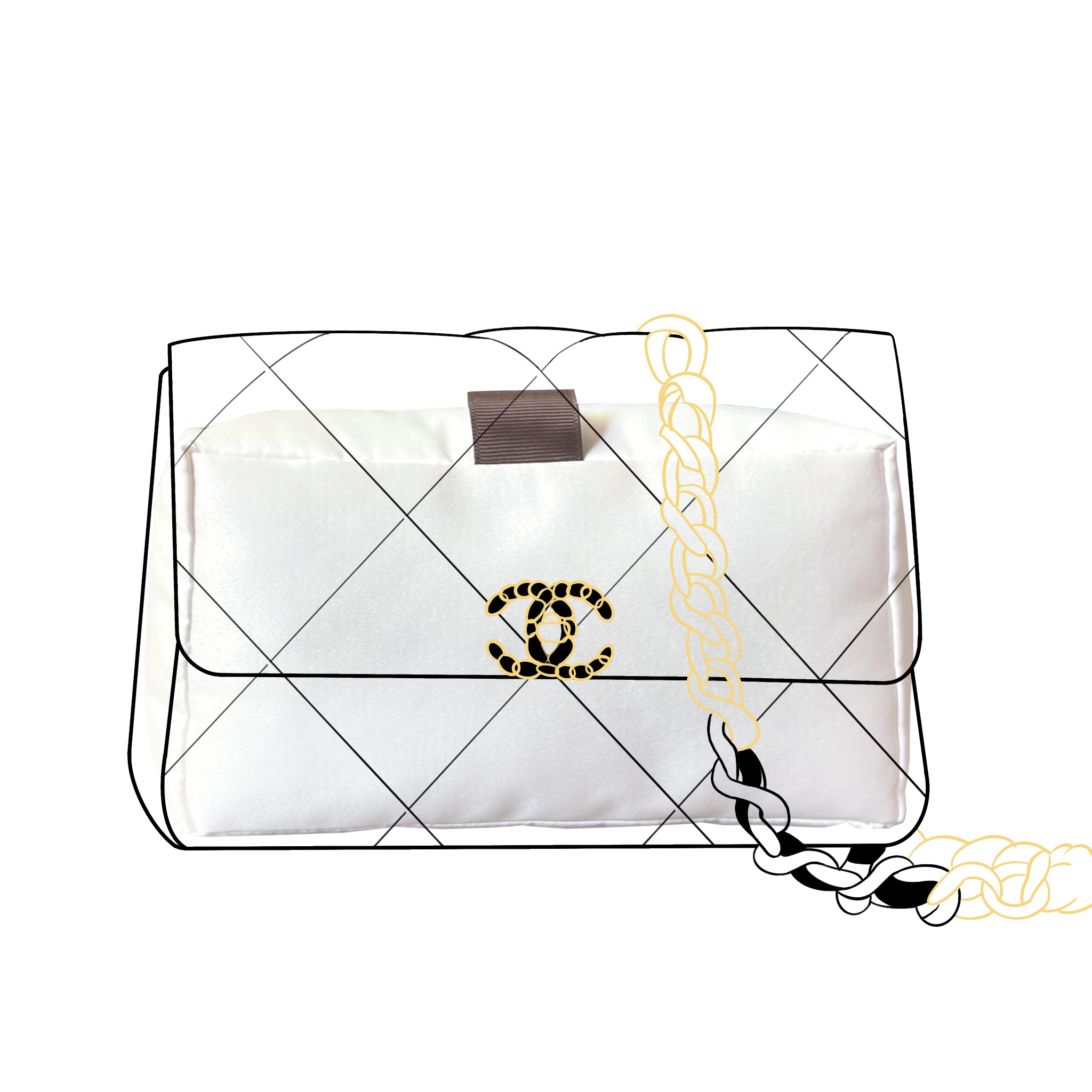 Fit for Flap CC19 Luxury Handb - مراجعة Women Bags Dior وسعره