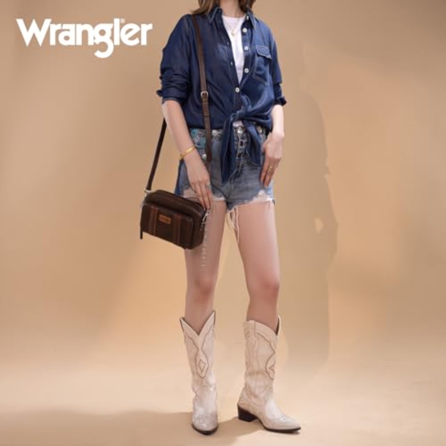 Wrangler Crossbody Bag for Wom - مراجعة Women'S Wrangler Bags وسعره