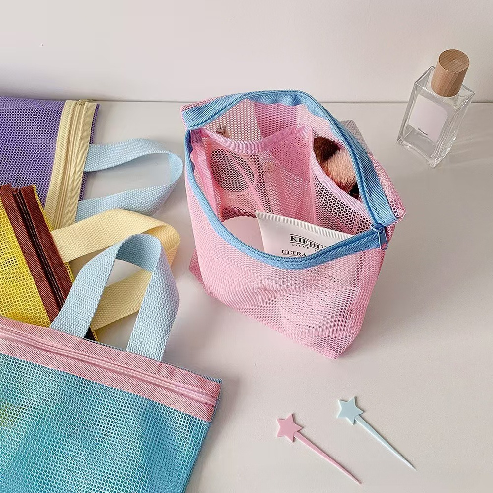 Macaron Color Makeup Organizer - مراجعة Women Bags Large وسعره