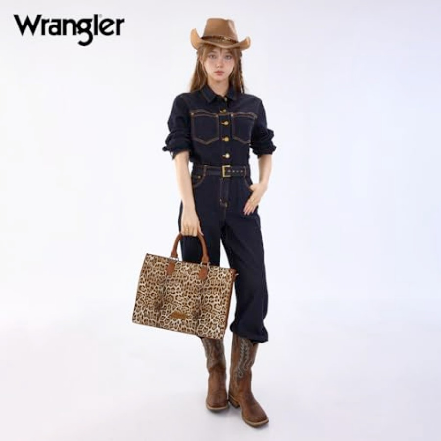 Wrangler Laptop Tote Bag for W - مراجعة Women'S Wrangler Bags وسعره