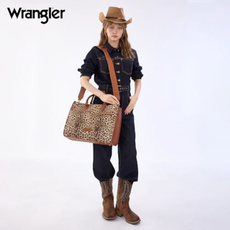 Wrangler Laptop Tote Bag for W - مراجعة Women'S Wrangler Bags وسعره