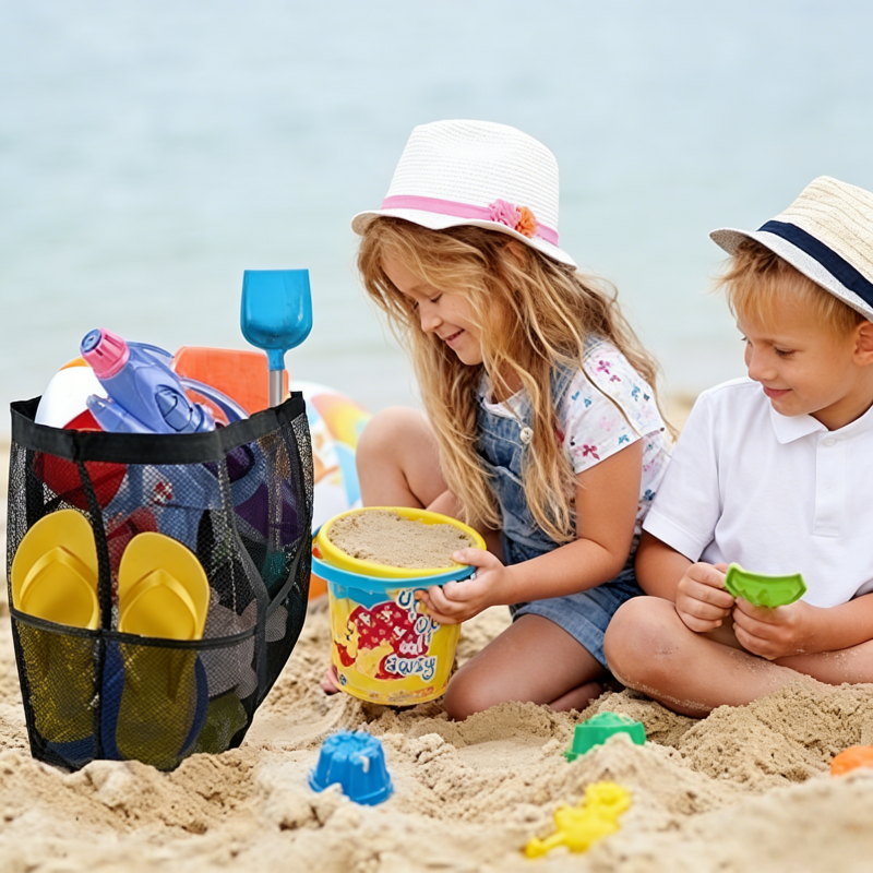 Travel Mesh Beach Bag for Wome - مراجعة Women Bags Large وسعره