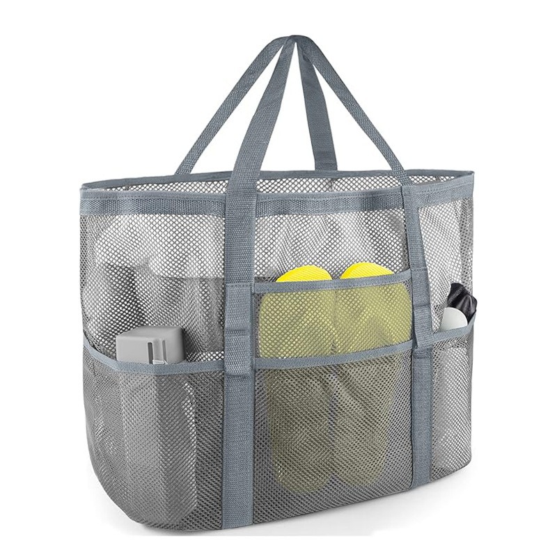 Travel Mesh Beach Bag for Wome - مراجعة Women Bags Large وسعره