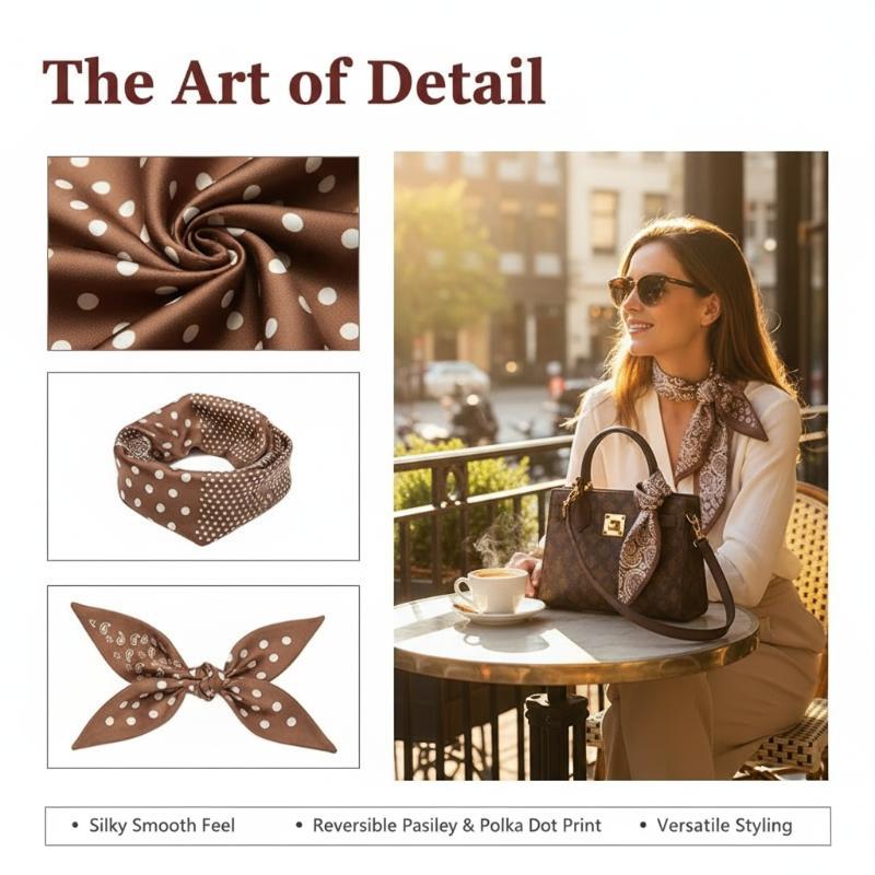New Polka Dot Scarf For Women  - مراجعة Women'S Bags New Look وسعره