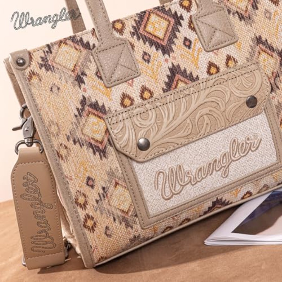 Montana West Wrangler Aztec To - مراجعة Women'S Wrangler Bags وسعره