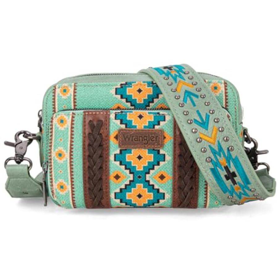 Wrangler Crossbody Bag for Wom - مراجعة Women'S Wrangler Bags وسعره