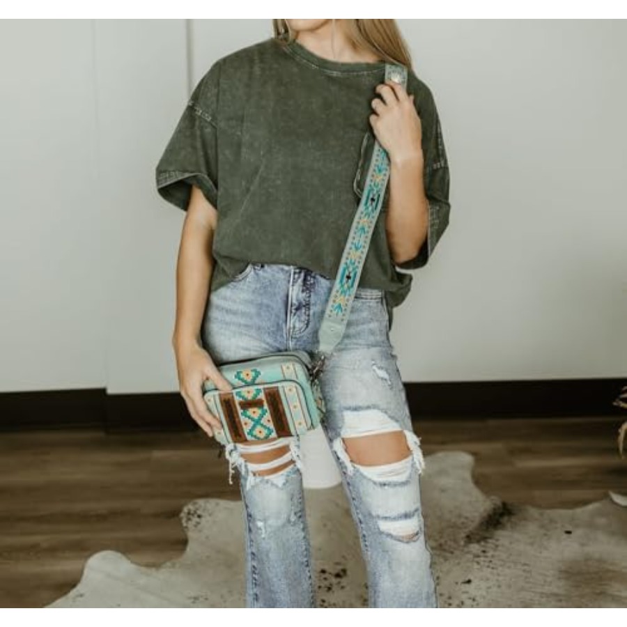 Wrangler Crossbody Bag for Wom - مراجعة Women'S Wrangler Bags وسعره