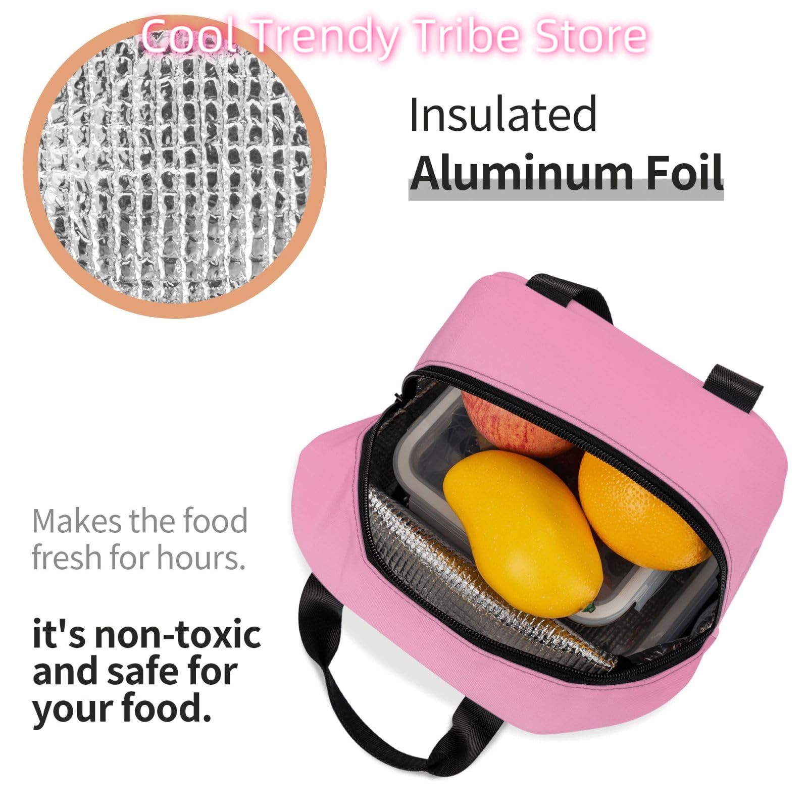 Insulated Lunch Bag for Women  - مراجعة Women Hand Bags For Office وسعره