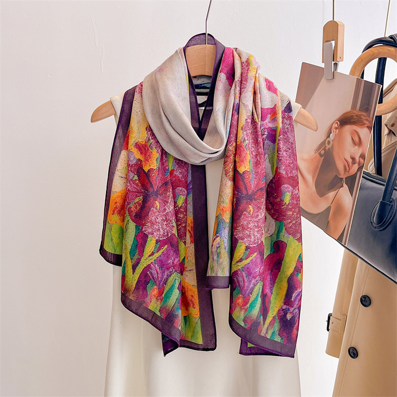 Luxury Wool and Silk Scarves W - مراجعة Women Bags Trend 2025 وسعره