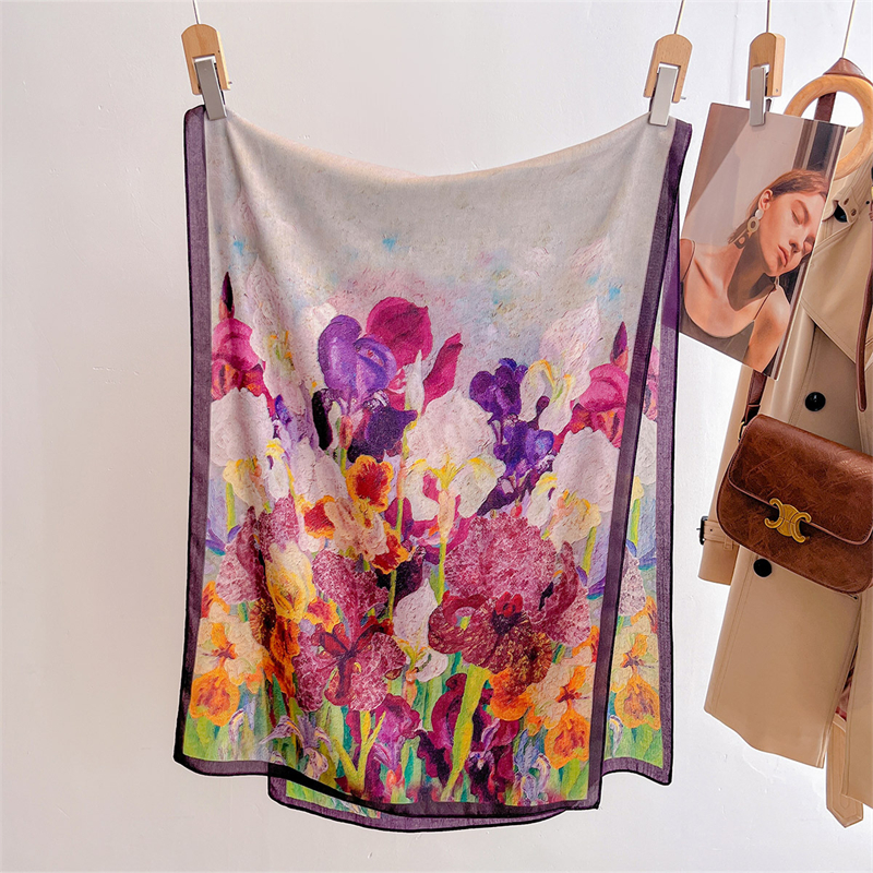 Luxury Wool and Silk Scarves W - مراجعة Women Bags Trend 2025 وسعره