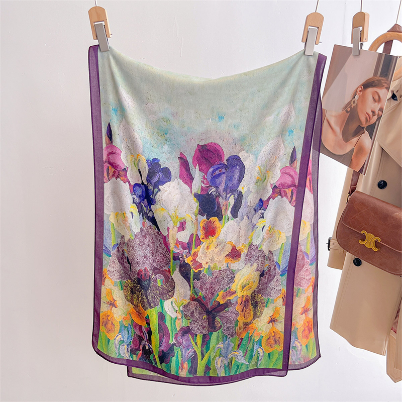 Luxury Wool and Silk Scarves W - مراجعة Women Bags Trend 2025 وسعره