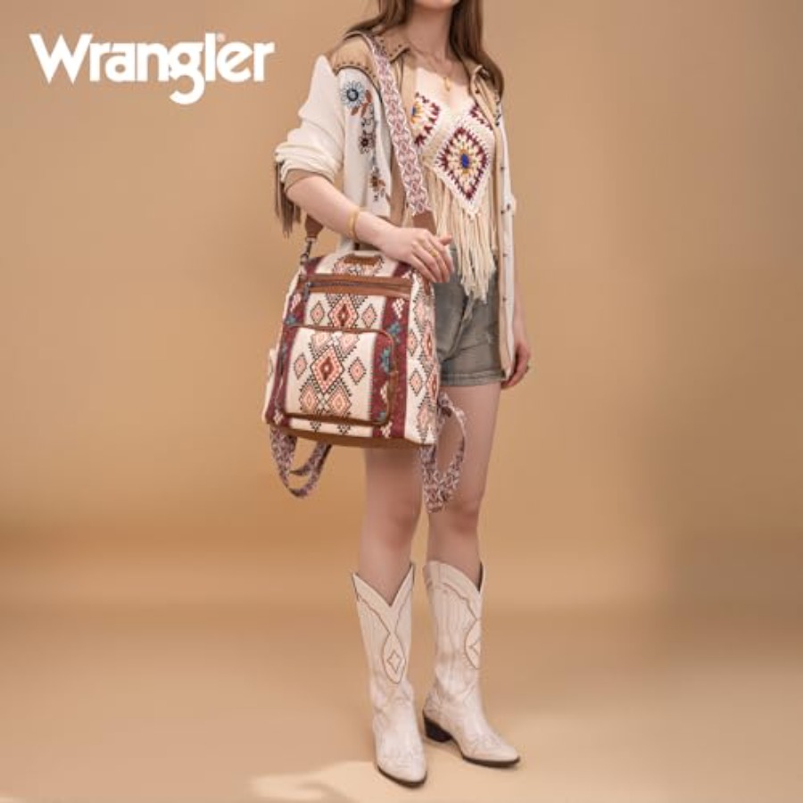 Wrangler Convertible Backpack  - مراجعة Women'S Wrangler Bags وسعره