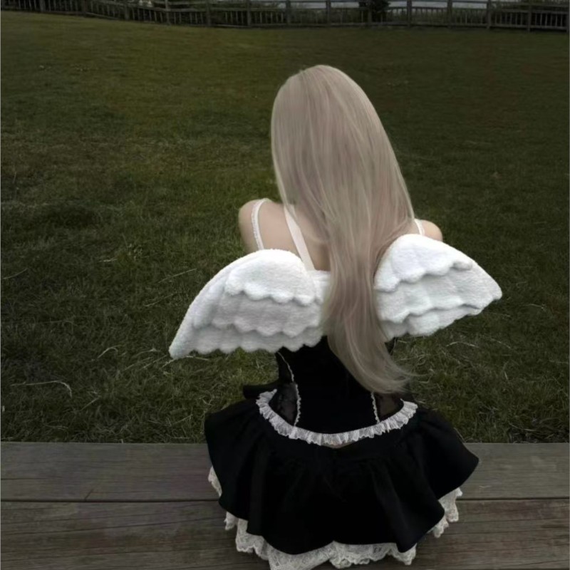 JIAERDI Sweet White Angel Wing - مراجعة Women Bags Trend 2025 وسعره