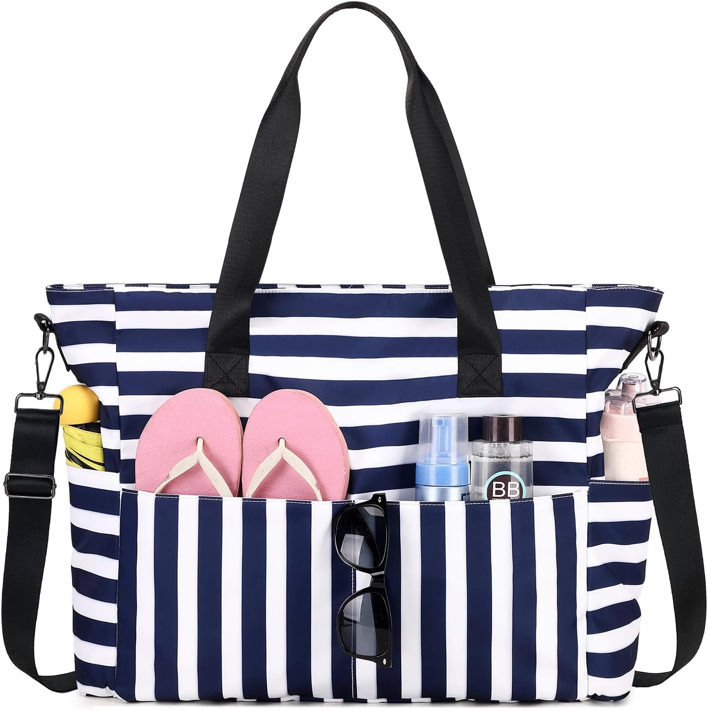 Large Waterproof Beach Bag wit - مراجعة Women Bags Large وسعره
