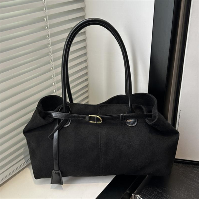 Vintage Faux Suede Handbag, La - مراجعة Women Hand Bags For Office وسعره