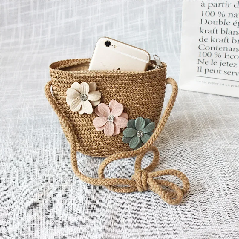 Children's Straw Crossbody Bag - مراجعة Woven Straw Bag وسعره