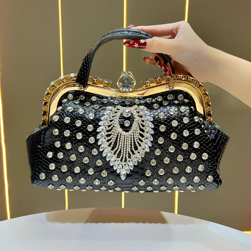 2025 High End Big Rhinestones  - مراجعة Women Bags Trend 2025 وسعره