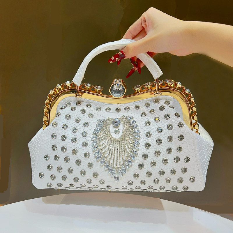 2025 High End Big Rhinestones  - مراجعة Women Bags Trend 2025 وسعره