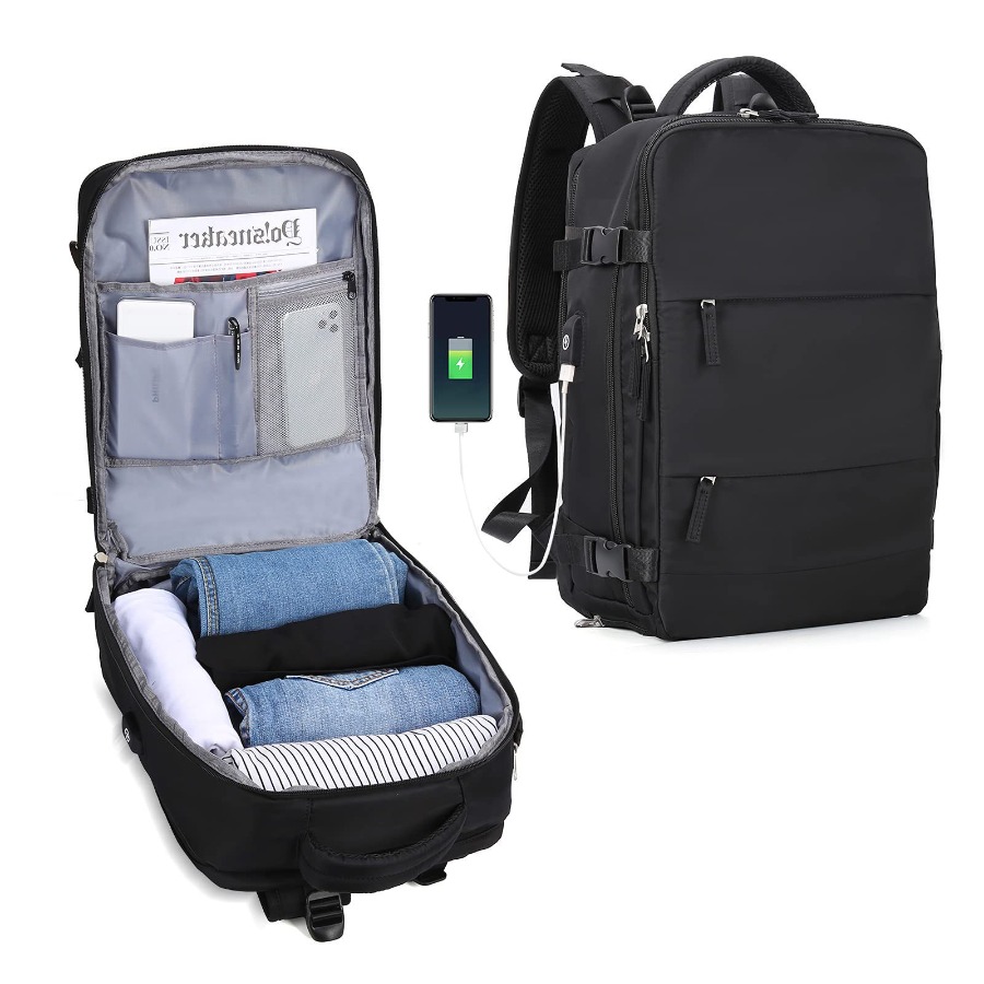 【New Arrival】Black Travel Back - مراجعة Women Bags Large وسعره