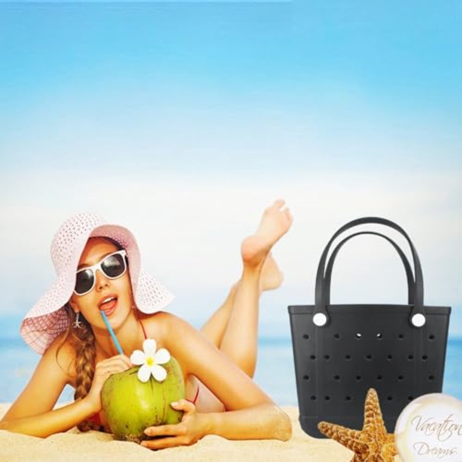 Beach Tote Bag, Original Large - مراجعة Women Bags Large وسعره