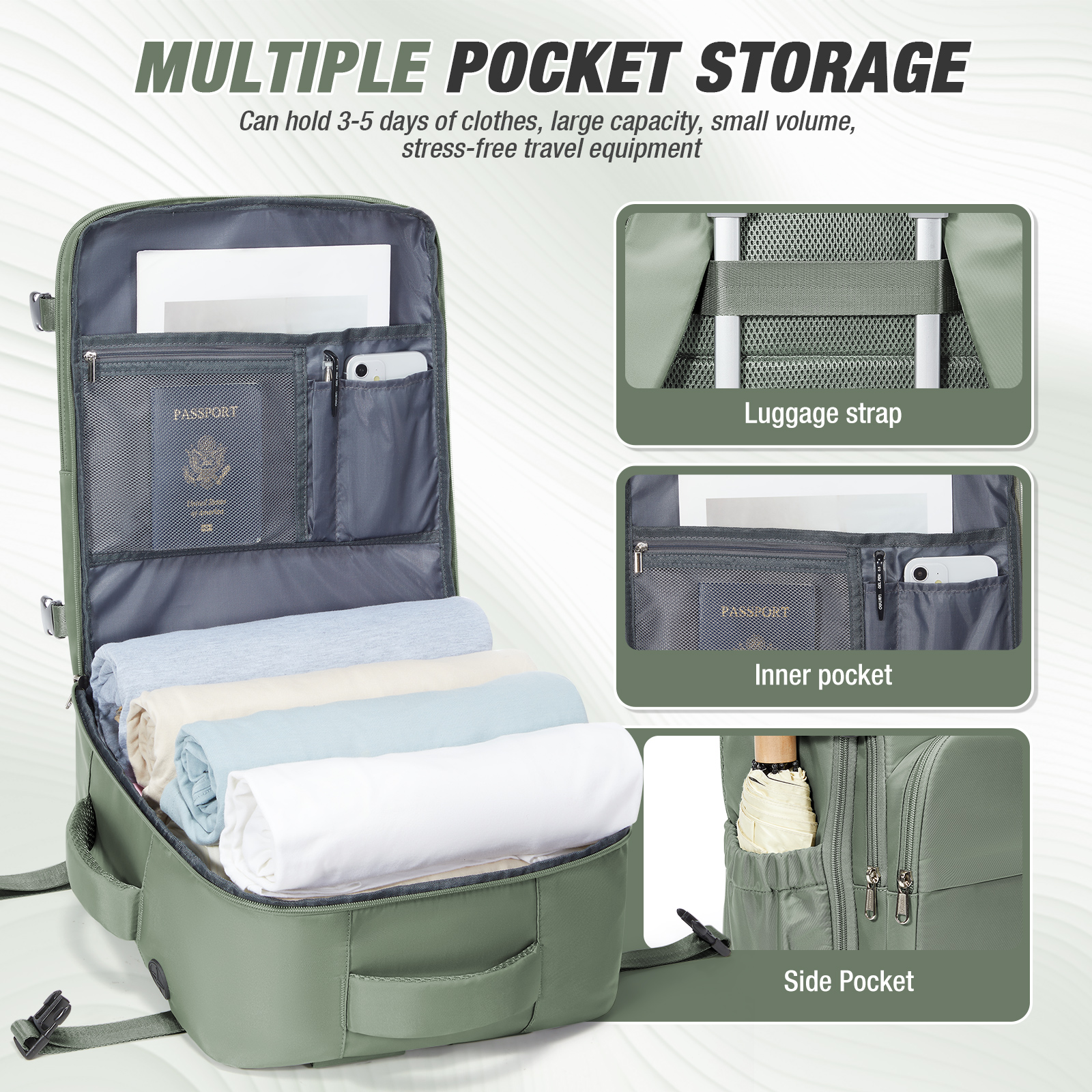 Travel Backpack Hand Luggage A - مراجعة Women Hand Bags For Office وسعره