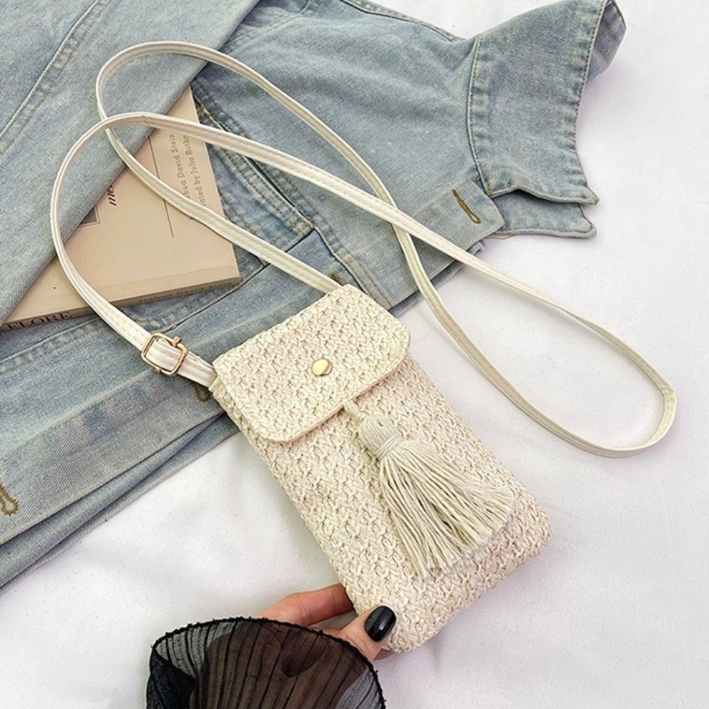 Portable Weaving Straw Woven H - مراجعة Woven Straw Bag وسعره