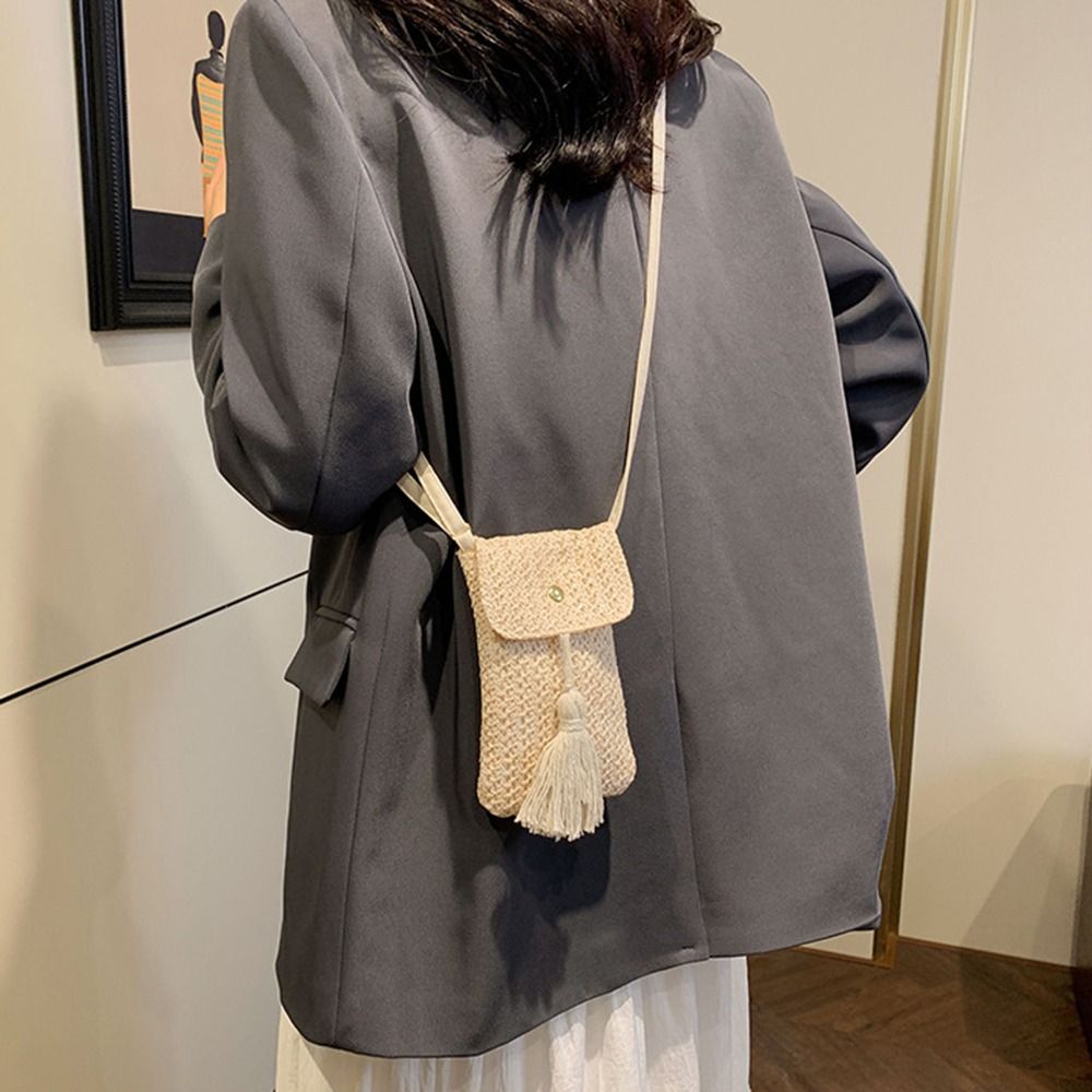Portable Weaving Straw Woven H - مراجعة Woven Straw Bag وسعره