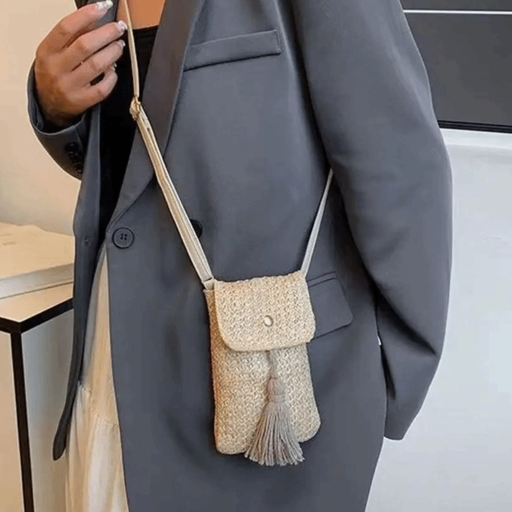 Portable Weaving Straw Woven H - مراجعة Woven Straw Bag وسعره