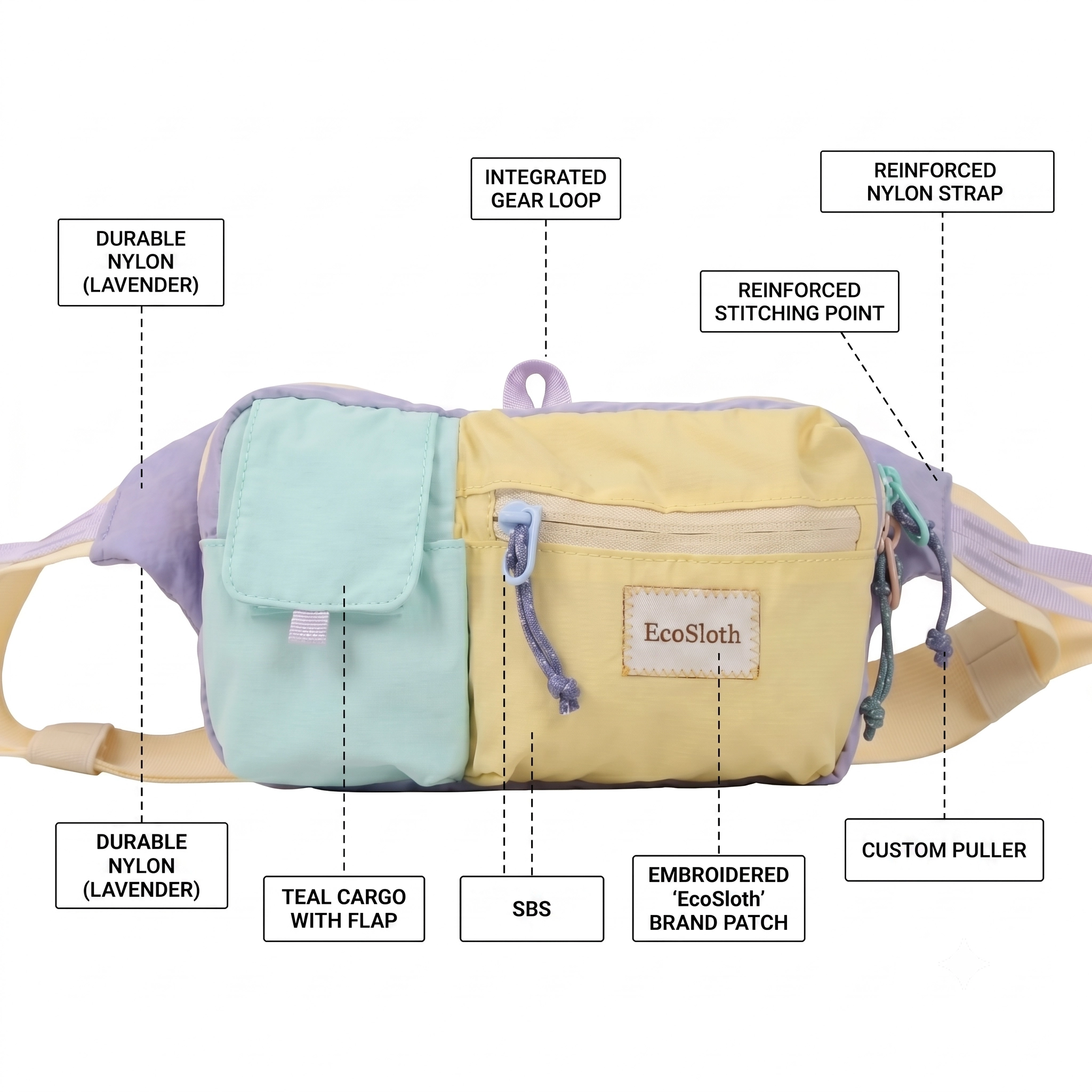 EcoSloth Fanny Packs for Women - مراجعة Women Bags Dkny وسعره