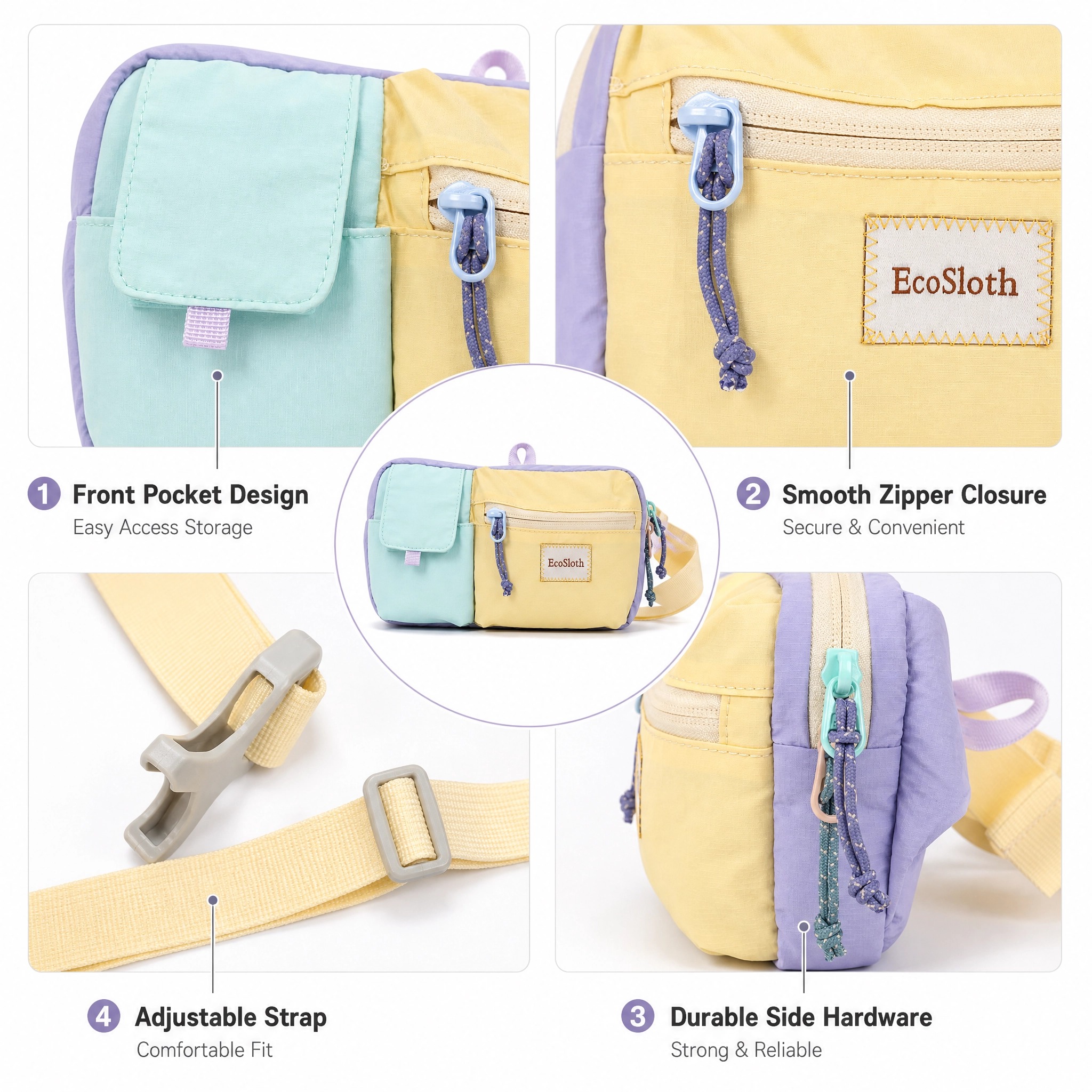 EcoSloth Fanny Packs for Women - مراجعة Women Bags Dkny وسعره