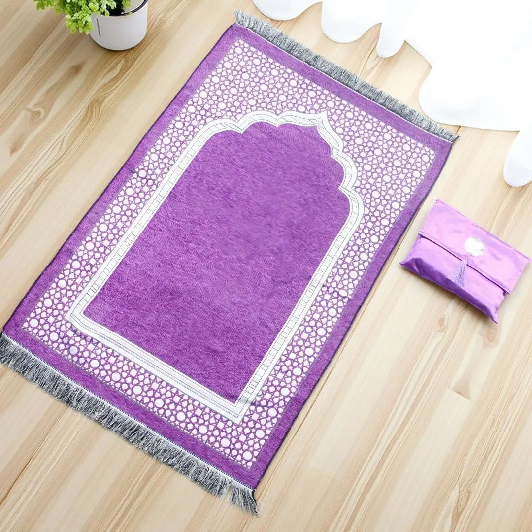 Muslim Prayer Rug with Portabl - مراجعة Women Bags For Eid وسعره