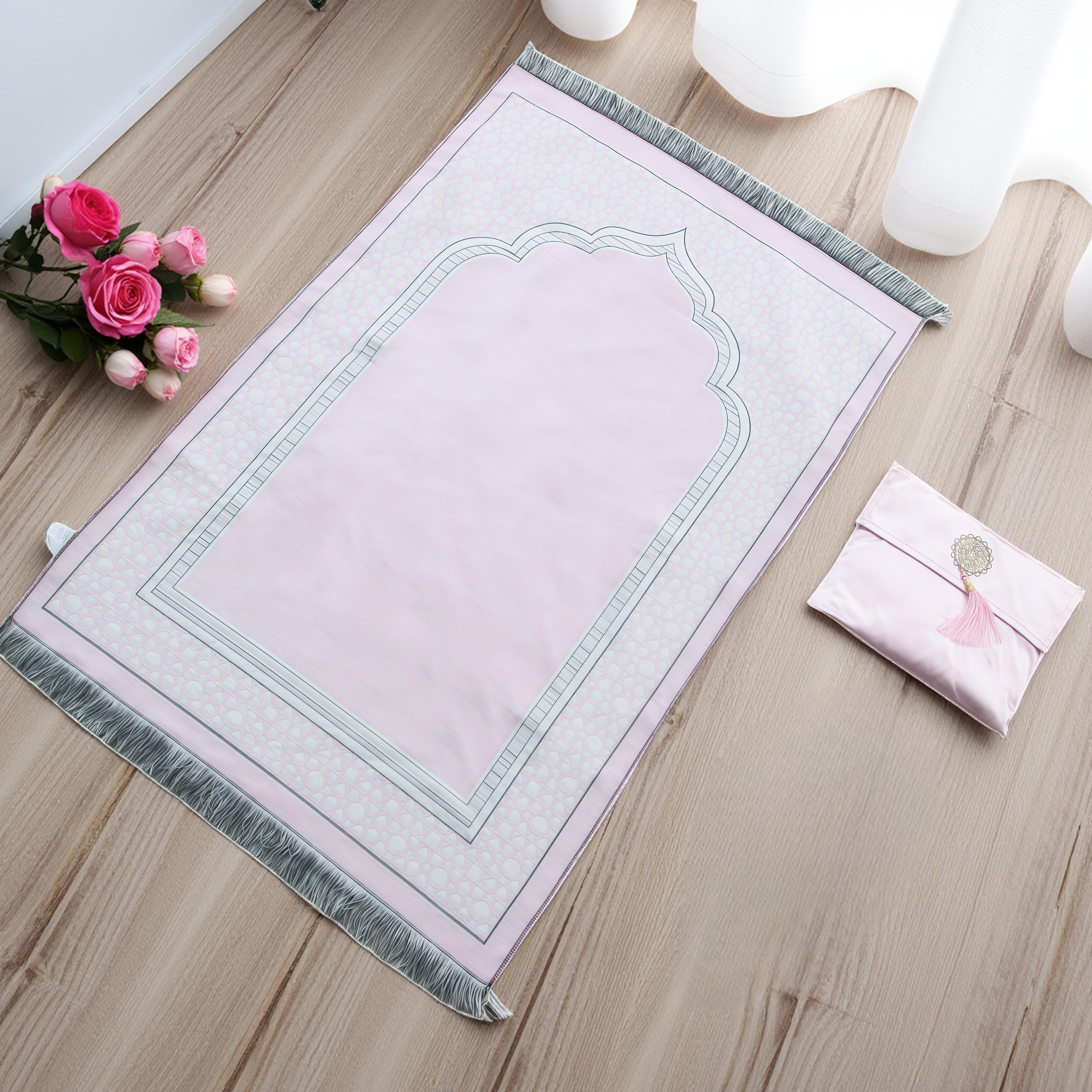 Muslim Prayer Rug with Portabl - مراجعة Women Bags For Eid وسعره