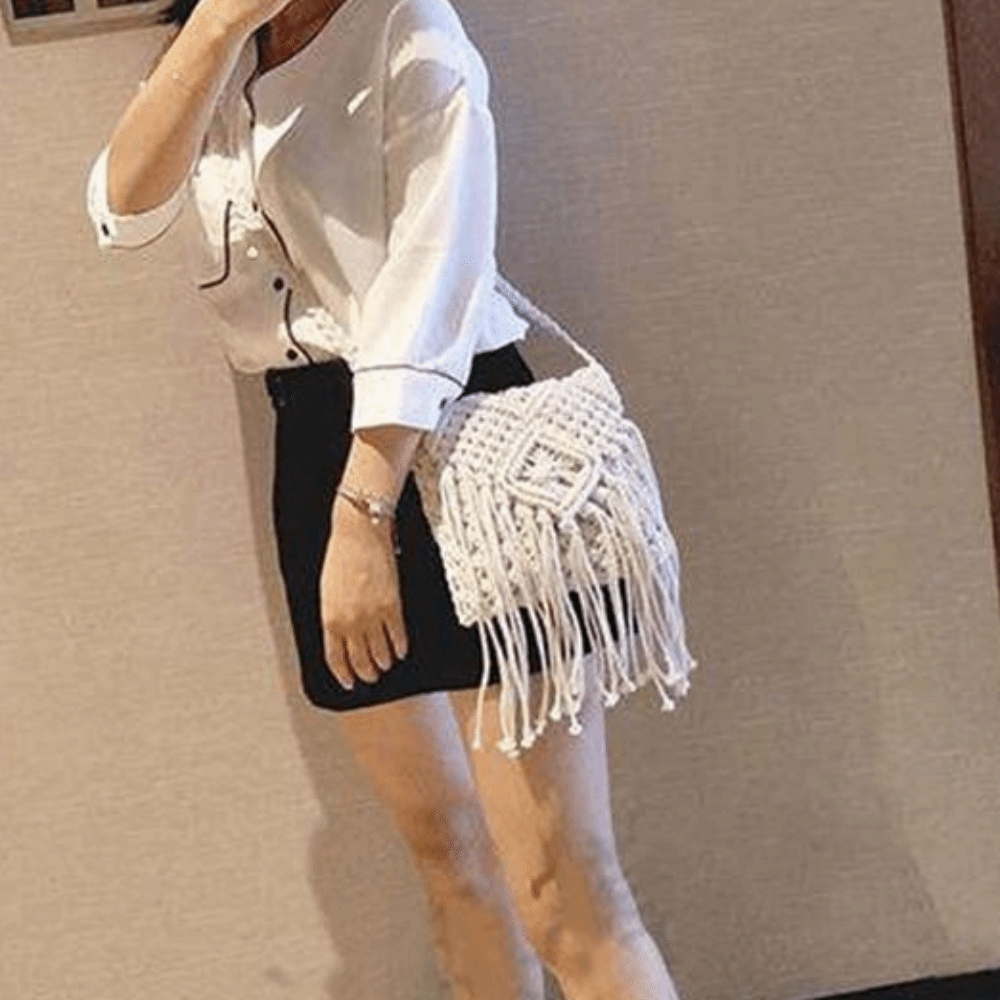 Fashion Ethnic Style Woven Str - مراجعة Woven Straw Bag وسعره
