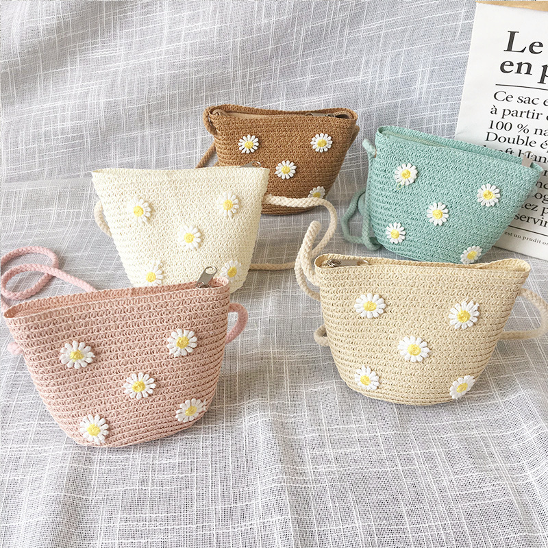 Summer Children's Straw Woven  - مراجعة Woven Straw Bag وسعره
