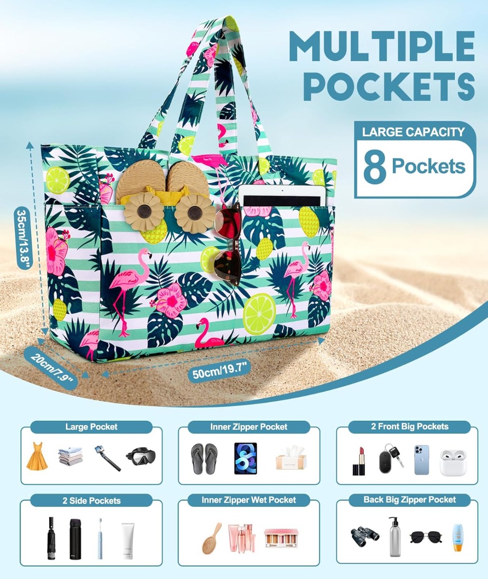 Extra Large Beach Bag Waterpro - مراجعة Women Bags Large وسعره