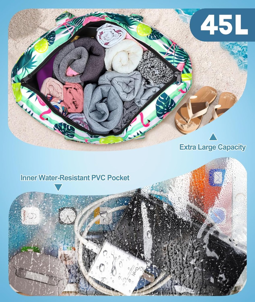 Extra Large Beach Bag Waterpro - مراجعة Women Bags Large وسعره